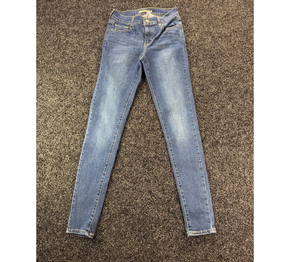 Levi's 710 Super Skinny Women's Jeans Size 26 Blue Stretch Denim